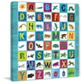 thumbnail image 2 of Marmont Hill Animal Alphabet by Eric Carle Canvas Wall Art, 2 of 7