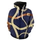 thumbnail image 1 of Sudadera con capucha y cremallera con estampado 3D de animales abstractos para hombre, ropa de calle para adolescentes, gran oferta 2024, divertida y genial, estilo Harajuku de manga larga de gran tam, 1 of 6