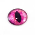 thumbnail image 3 of Hot Pink Dragon or Cat Glass Eyes, 3 of 10