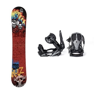 Flow NX2 Hybrid Snowboard Bindings Mens Cadmium XL - Walmart.com