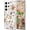 Brown, variant on for Samsung Galaxy S25/S24 Case Compatible with Magsafe Cute Flower Girls Women Clear Case Silicone Shockproof Protective Cover with Pretty Floral Pattern for Samsung Galaxy S25/S24 Muticolor