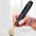 thumbnail image 4 of Muyoka Herramienta rotativa inalámbrica Velocidad ajustable Mini amoladora eléctrica Pluma de grabado recargable con 6 velocidades y protección contra sobrecarga para porcelana Piedra Vidrio Plástico Muyoka Hogar, 4 of 7