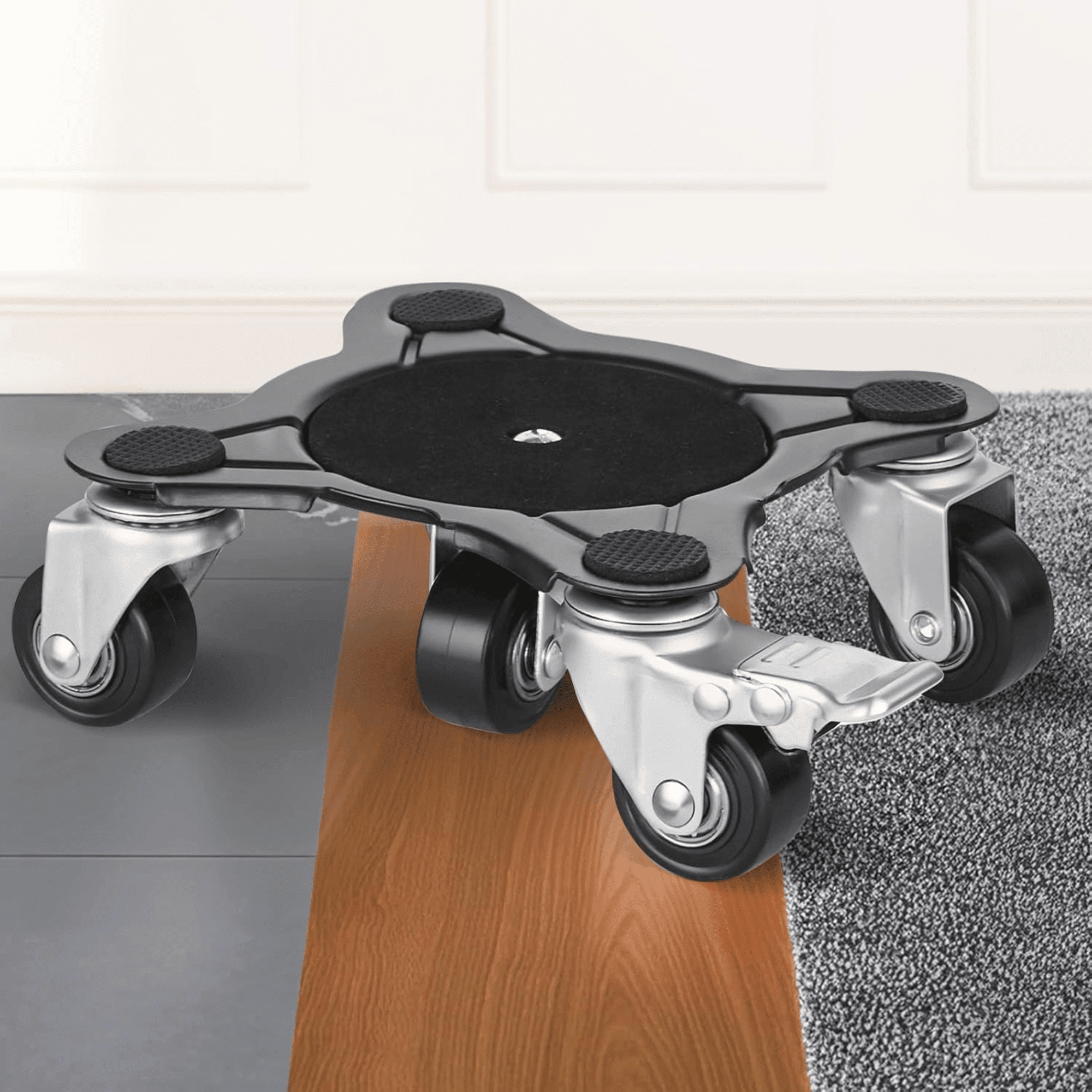 Heavy Duty Furniture Dolly Set, 1200 lbs Capacity, Furniture Movers with 5 Swivel Wheels, Carbon Steel Moving Sliders Tool Kit for Sofa, Refrigerator, Washer & Appliances