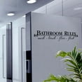 thumbnail image 4 of Decalgeek Removable DIY Wall Sticker Mural Home Decal Decor For Bathroom, 4 of 7