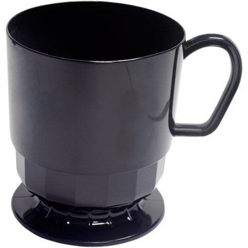 Deluxe Coffee Cups Black 10 Pc Party Supplies 10 Pieces Walmart