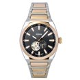 thumbnail image 1 of Fossil Everett Two-Tone Stainless Steel Open Heart Black Dial Automatic ME3277 Men's Watch, 1 of 1