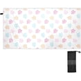 thumbnail image 2 of Dreamtimes Colorful Paw Beach Towel Quick Dry Absorbent Bath Towels Sandproof Lightweight Towel for Gym Yoga Sports Swimming 31x71in, 2 of 7