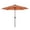 Orange Stripe, variant on Iwicker 9Ft Patio Umbrella Sunbrella Outdoor Aluminum Market Umbrella with Crank and Push Button Tilt, Green Stripe