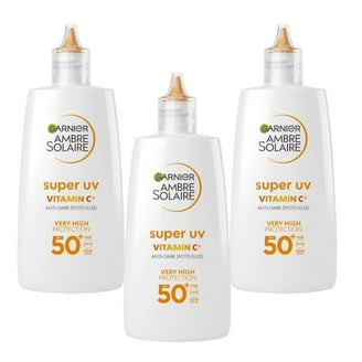 Garnier Super UV SPF50 日焼け止め 40ml 5本セット Garnier Ambre Solaire Super UV Niacinamide Facial SPF50+ Cream
