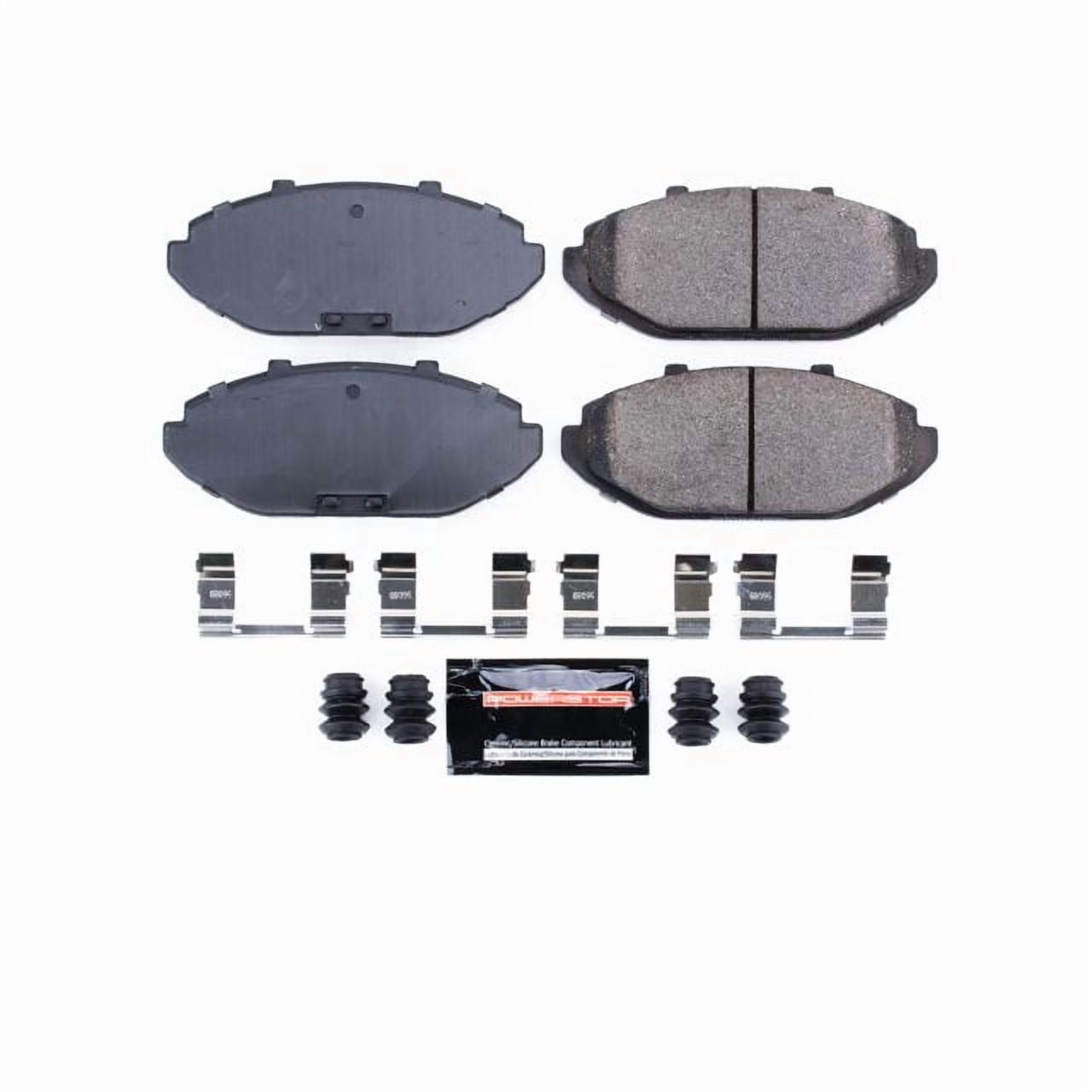 Power Stop Front Z23 Evolution Carbon-Fiber Ceramic Brake Pads Z23-748