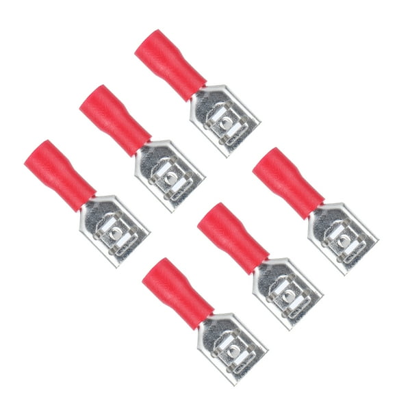 Female Spade Wire Connector, Female Crimping Terminals FDD1.25-250 for Device Switch