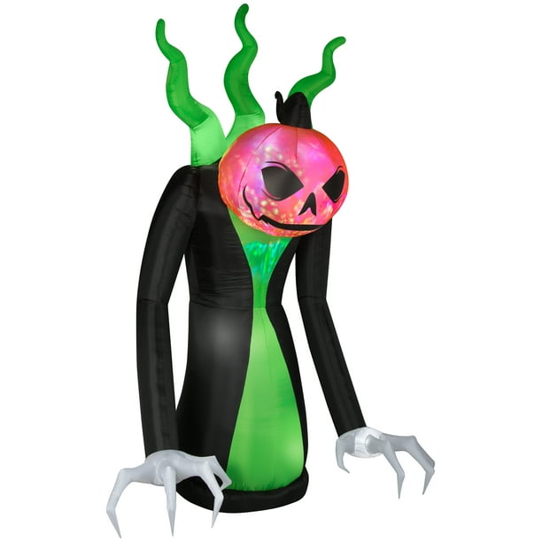 Airblown 12 Foot Height Halloween Inflatable Projection Arching Reaper