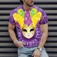 thumbnail image 4 of IROINNID Men'S T-Shirts Big and Tall T Shirts for Men, Thin Lightweight Basic Round Neck Pullover Stripe Tops for Men, 4 of 5