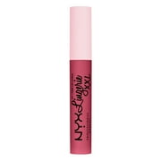 NYX Professional Makeup Lip Lingerie XXL Smooth Matte Liquid Lipstick, 16hr Longwear, Pushd Up, 0.13 fl. oz.