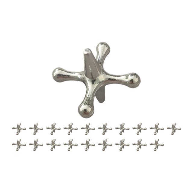 20 piezas Giroscopio de juguete Toy Top -top Toating para adultos niñas niños plata