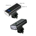 thumbnail image 3 of 8LED Bike Light Front Bicycle Headlight High Brightness Rechargeable Cycling Light 9600mAh Power Banks Waterproof, 3 of 8