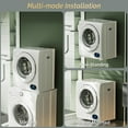 thumbnail image 2 of VINGLI Portable Clothes Dryer 10 lbs 110V White Electric Dryer Tumble, 2 of 9