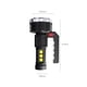 thumbnail image 4 of Linterna LED Recargable Portátil | 4 Fuentes de Luz | Batería Incorporada | Carga Rápida USB | Luces Laterales COB | Impermeable | Alta Brillo | Camping, Senderismo, Búsqueda al Aire Libre | 18x9x9cm, 4 of 9