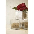 thumbnail image 2 of Glass Vase Filler 4.6 lbs Clear Glass Drops Coated In Glitter Gold, 2 of 2