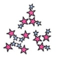thumbnail image 3 of Iron On Patches, Embroidered Patches Star Shape Cotton Covering Breakages Stains Simple Operation  For Clothing For Pillow, 3 of 8