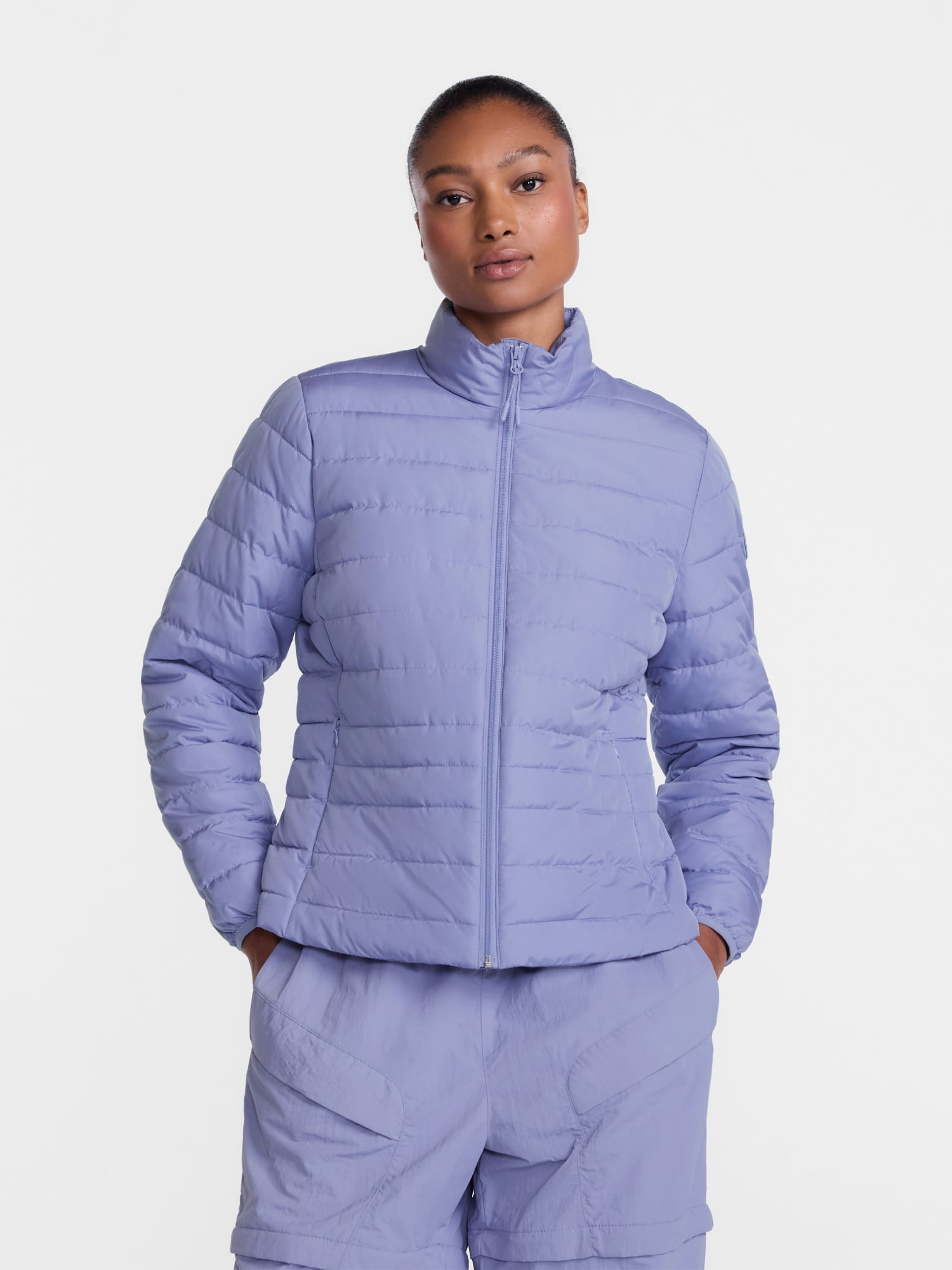 Ozark Trail Women's and Women's Plus Puffer Jacket, Sizes XS-3X