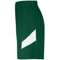 thumbnail image 5 of Holloway Sportswear XS Womens Dual-Side Single Ply Shorts Forest/White 224379, 5 of 6