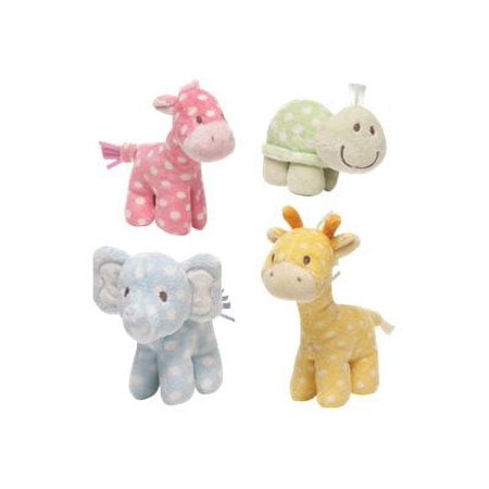 babyGUND Baby Gift - Lolly & Friends - 4.5 in - blue, yellow, green, pink