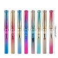 thumbnail image 2 of Gradient Color Fountain Pen Large Ink Cartridge Rotate to Refilled 0.5mm F Nib, 2 of 20