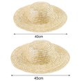 thumbnail image 6 of UDIYO Straw Hat Breathable Big-brimmed Convenient Anti-UV Sunproof Sunshade Hat for Fishing, 6 of 8