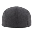 thumbnail image 3 of US 1 Pack Newsboy Hats for Men Classic Herringbone Tweed Wool Blend Flat Cap, 3 of 5