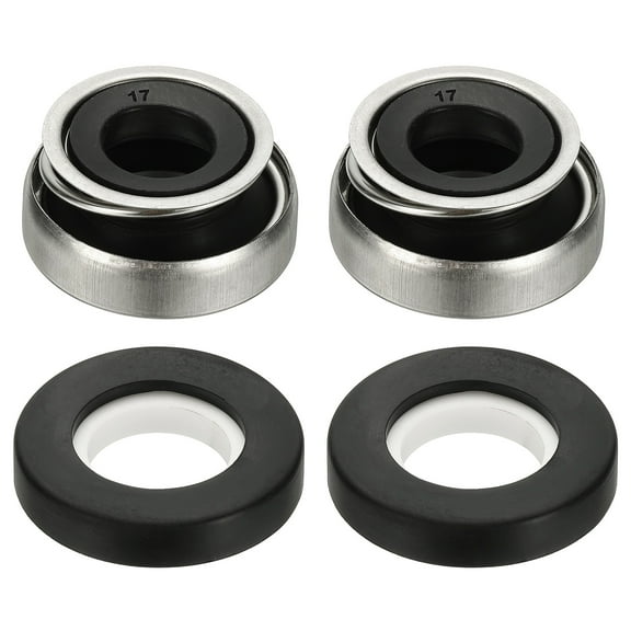 Uxcell Mechanical Seal Kit, Gas Water Pump Replace Mechanical Shaft Seal Replacement Kit 17mm