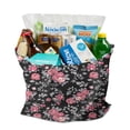 thumbnail image 2 of Sac Fourre-Tout Réutilisable à Motifs Floraux - Design Pliable Durable et Compact, 2 of 6