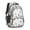 Princess and Fairy, variant on Princess and Fairy White Pattern Backpack for School, Cute School Bag with Adjustable Shoulder Straps and Padded Back, 16.9"x12.6"x5.9"