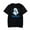 Black, variant on Freya Skye T-Shirt Women Men Casual Crewneck Short Sleeve Fashion Tee