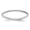White, variant on Fine Jewelry 10K White Gold 1.2mm Twisted Wire Pattern Stackable Band for Women Size 4