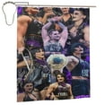 thumbnail image 2 of Rhea Ripley Shower Curtain, Bathroom Bathtub Decor Curtain for Girls Boys Kids, Waterproof Fabric Bath Curtain with 12 Hooks 60x72 Inches Iron, 2 of 8