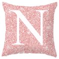 thumbnail image 1 of Letter Throw Pillow Cover Decorative Alphabet Pillow Case Cushion Cover for Home, 1 of 10