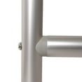 thumbnail image 6 of Utopia Alley Rustproof Wall Mounted Aluminum D-shape Shower Curtain Rods With Ceiling Support for Freestanding Tubs, 60 Inch Large Size by 25 Inch, Brushed Nickel + White Shower curtain 180x70 inch, 6 of 10