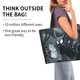 thumbnail image 2 of Disketp Forest Black Ghost Warrior Bolsa Tote Estampada para Mujer, Bolso de Hombro y de Mano para Compras y Viajes, 2 of 8