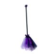 thumbnail image 3 of Escoba de bruja de Halloween, palos voladores de mago, escobas para niños para mascarada violeta, 3 of 9