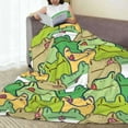 thumbnail image 5 of Frog Blanket for Kids Adults Frog Blanket Gifts 60" x 50" Flannel Cartoon Frog Throw Blanket for Bed Living Room Sofa Couch Soft Warm Lightweight Cozy Frog Decor, 5 of 6