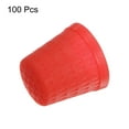 thumbnail image 3 of Uxcell Sewing Thimble Plastic Sewing Thimble Finger Protector, Red 100 Pack, 3 of 5