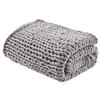 Gracie Mills Huffman Artisan Double-Knit Throw - GRACE-11970
