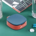 thumbnail image 4 of Maoww Pill Storage Box Sealing Divider Organizer Container Travel Dispenser Case with Lid Camping Accessories Blue 1Set, 4 of 6
