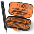 thumbnail image 1 of Juego de destornilladores eléctricos Jorest 155 en 1 inalámbricos de 5 torque, 1 of 9