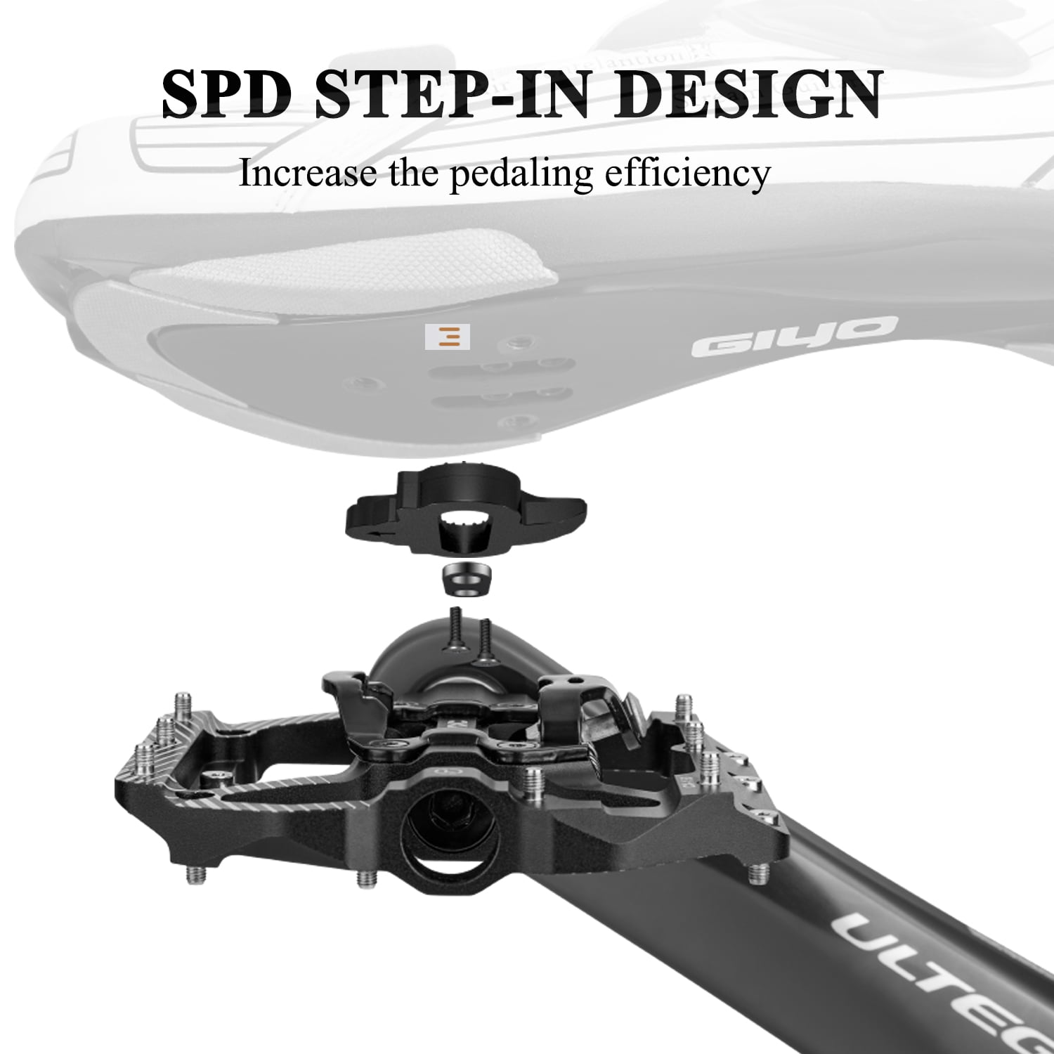 Venzo Dual Function Platform Multi-Use Compatible With Shimano - Foto 8
