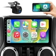 thumbnail image 1 of Radio de coche estéreo LOVPOI para Jeep Wrangler JK 2007-2018, 1 of 8