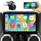 thumbnail image 1 of Radio de coche estéreo LOVPOI para Jeep Wrangler JK 2007-2018, 1 of 8