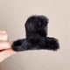 thumbnail image 1 of Pinza de pelo grande de felpa para mujer, para otoño e invierno, con lazo, con forma de tiburón, para tocado, 1 of 6