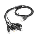 thumbnail image 1 of Game Accessories 5 in 1 USB Charging Cable for GBA SP for WII U 3DS for NDSL XL for DSI for PSP, 1 of 1